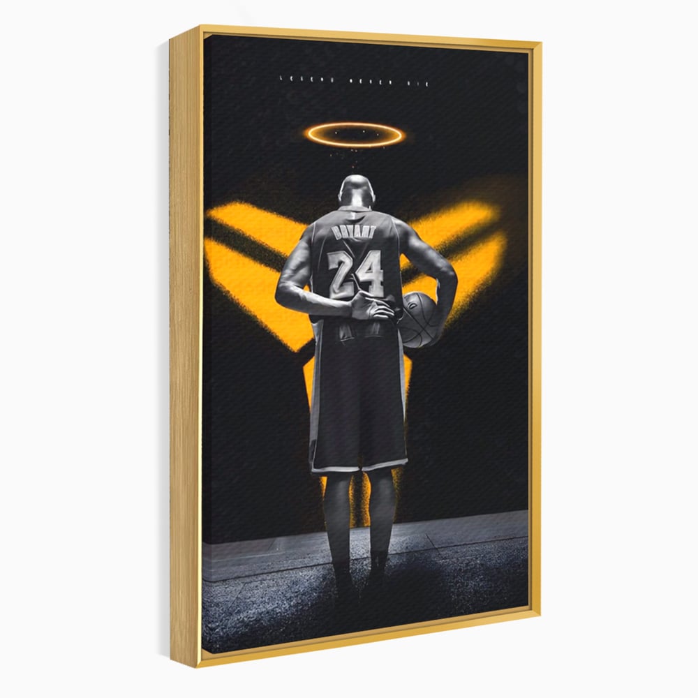 Tablou Canvas Premium LuxCanva® A1527, Kobe Bryant ,  Room, Sportiv, Baschetbalist, Vedeta, Club Sportiv, Culori Vibrante