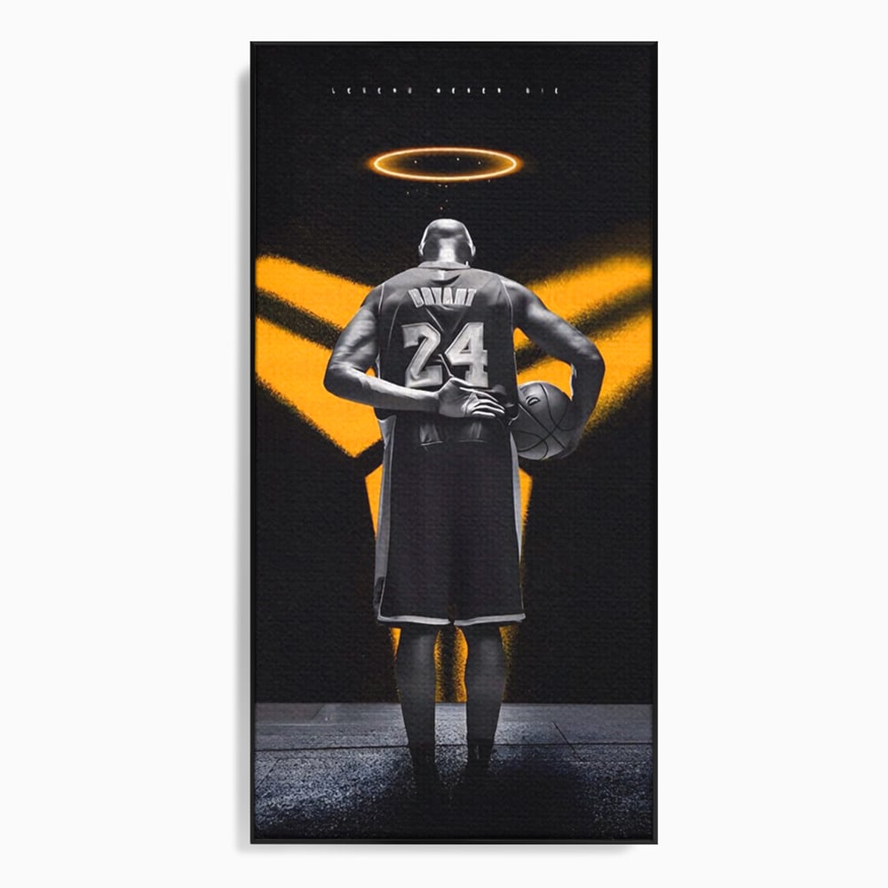 Tablou Canvas Premium LuxCanva® A1527, Kobe Bryant ,  Room, Sportiv, Baschetbalist, Vedeta, Club Sportiv, Culori Vibrante