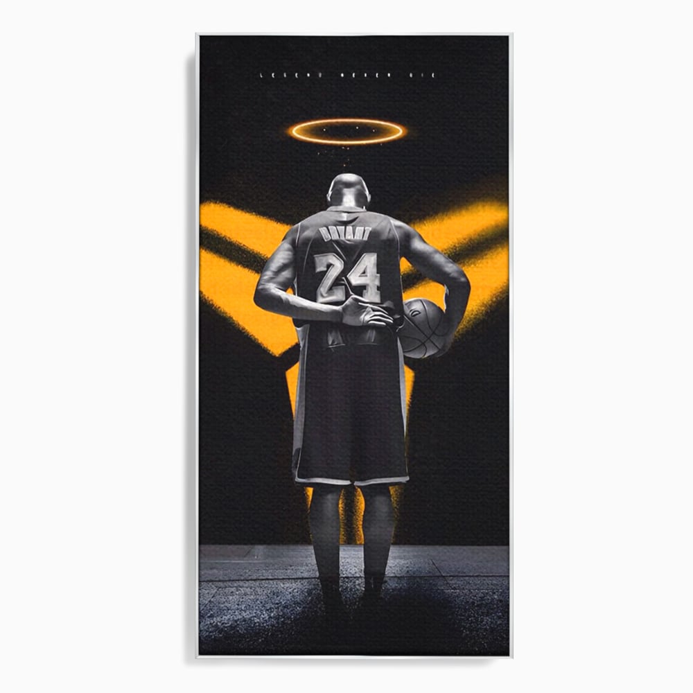 Tablou Canvas Premium LuxCanva® A1527, Kobe Bryant ,  Room, Sportiv, Baschetbalist, Vedeta, Club Sportiv, Culori Vibrante