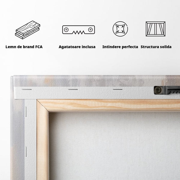 Tablou Canvas Premium LuxCanva® A1529, Cat Eyes , Room, Pisica, Privire, Animal, Felina, Dressing, Club Sportiv, Culori Vibrante