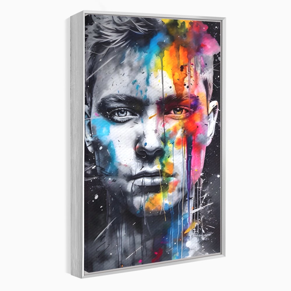 Tablou Canvas Premium LuxCanva® A1546, Beautiful Boy ,  Barbat, Model, Frumuste, Decorativ, Living, Culori Vibrante