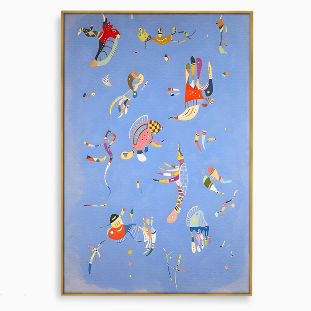 Tablou Canvas Premium LuxCanva® A1550, Marine Animals , Decorativ, Camera Copil, Animale Acvatice, Desene, Cartoon, Living, Culori Vibrante