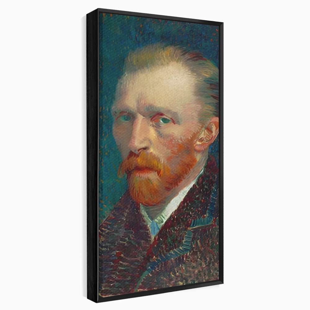 Tablou Canvas Premium LuxCanva® A1557, Autoportret , Galerie De Arta, Vincent Van Gogh, Pictor, Living, Culori Vibrante