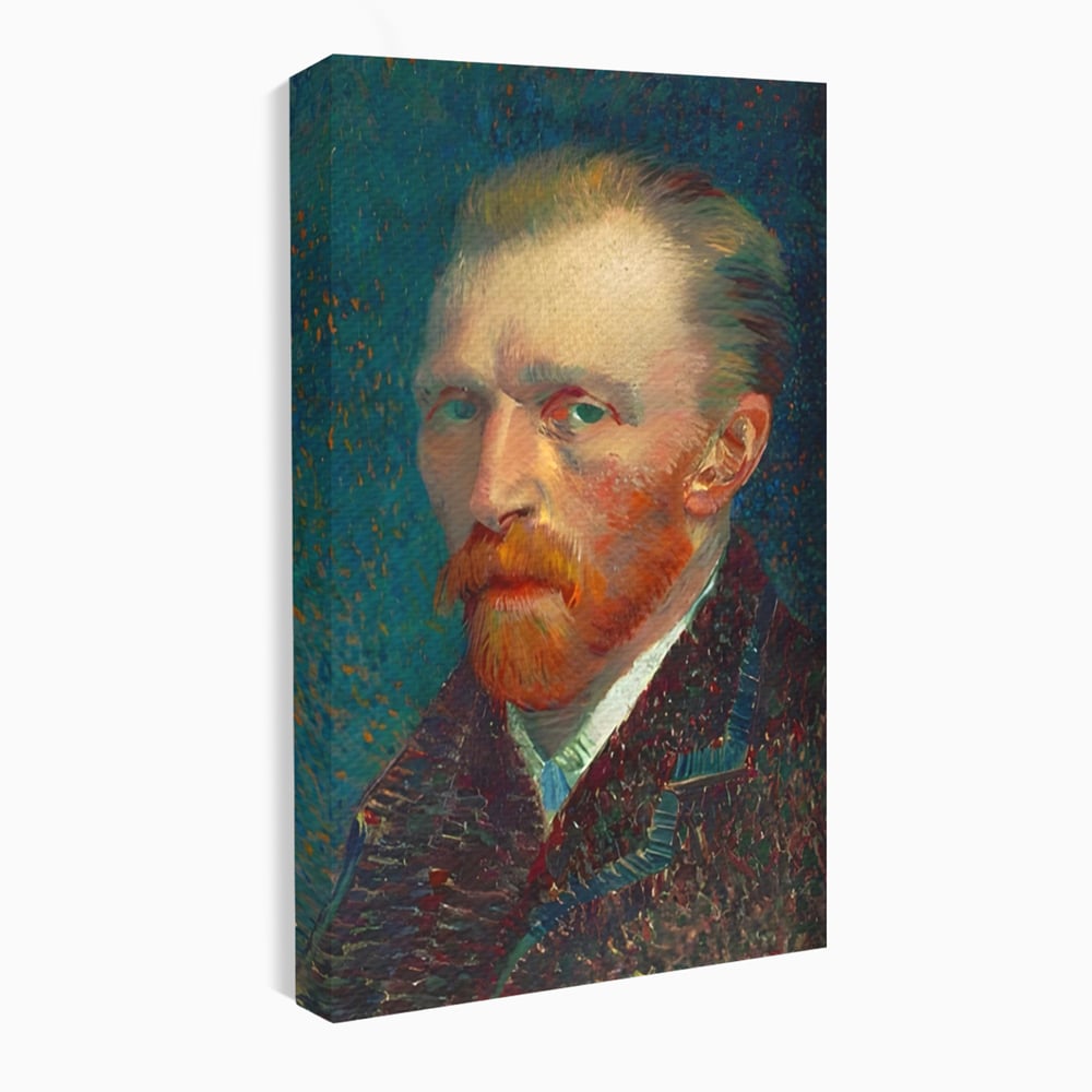 Tablou Canvas Premium LuxCanva® A1557, Autoportret , Galerie De Arta, Vincent Van Gogh, Pictor, Living, Culori Vibrante