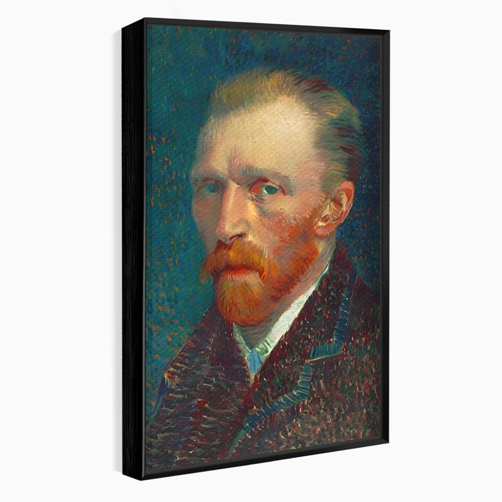 Tablou Canvas Premium LuxCanva® A1557, Autoportret , Galerie De Arta, Vincent Van Gogh, Pictor, Living, Culori Vibrante
