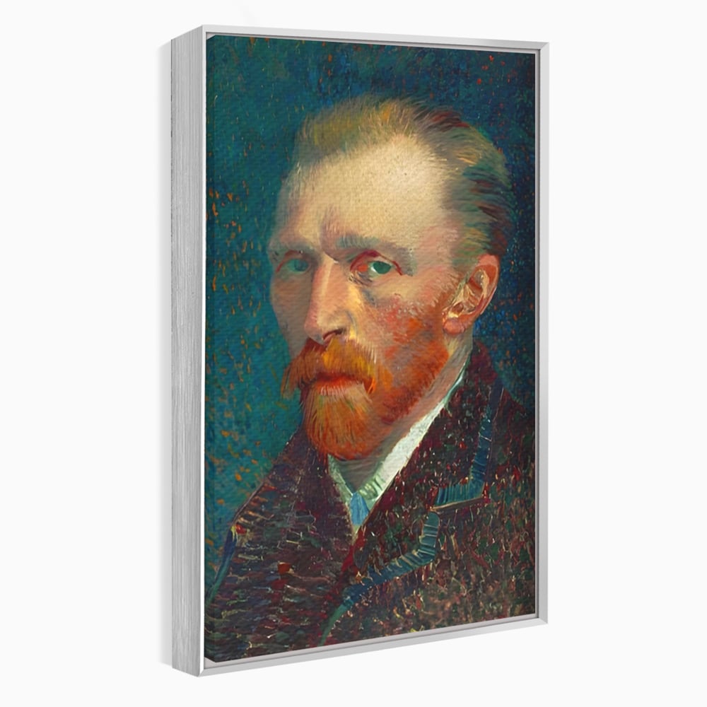 Tablou Canvas Premium LuxCanva® A1557, Autoportret , Galerie De Arta, Vincent Van Gogh, Pictor, Living, Culori Vibrante