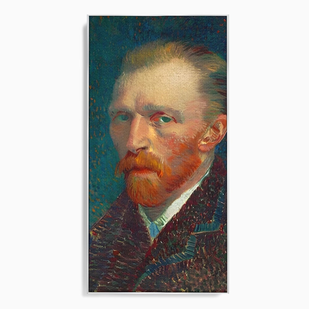 Tablou Canvas Premium LuxCanva® A1557, Autoportret , Galerie De Arta, Vincent Van Gogh, Pictor, Living, Culori Vibrante
