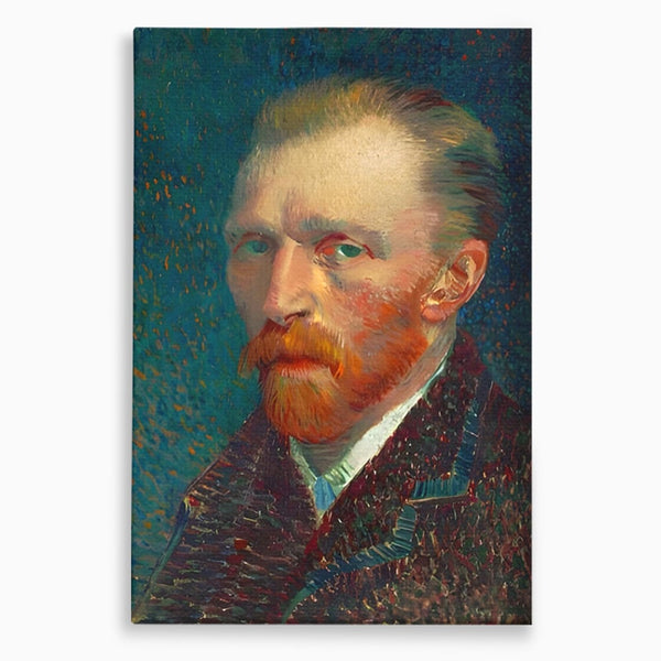 Tablou Canvas Premium LuxCanva® A1557, Autoportret , Galerie De Arta, Vincent Van Gogh, Pictor, Living, Culori Vibrante