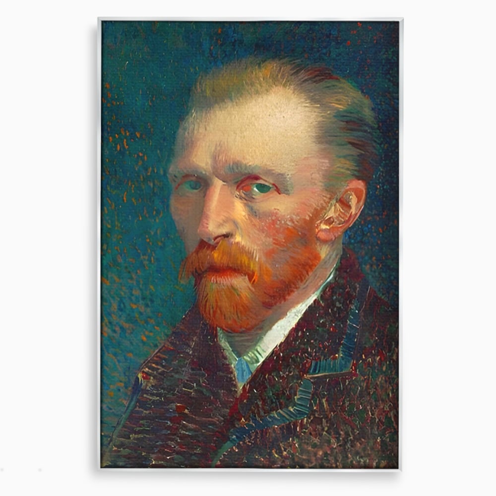 Tablou Canvas Premium LuxCanva® A1557, Autoportret , Galerie De Arta, Vincent Van Gogh, Pictor, Living, Culori Vibrante