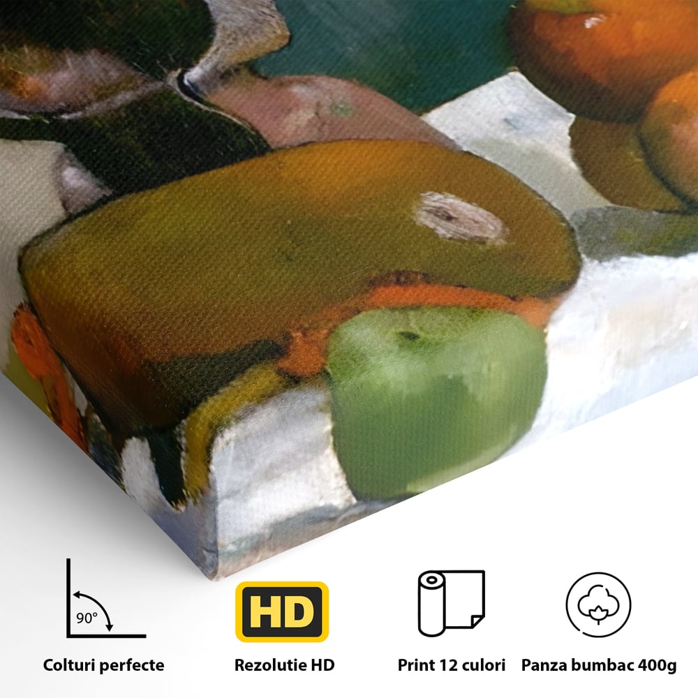 Leinwandbilder Premium Leinwandbilder LuxCanva® A1558, Stillleben mit Laval's Profil , Kunstgalerie, Paul Gauguin, Maler, Abenteurer, Genie, Leben, Lebendige Farben