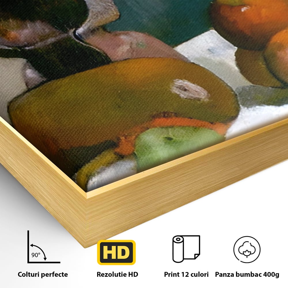 Leinwandbilder Premium Leinwandbilder LuxCanva® A1558, Stillleben mit Laval's Profil , Kunstgalerie, Paul Gauguin, Maler, Abenteurer, Genie, Leben, Lebendige Farben