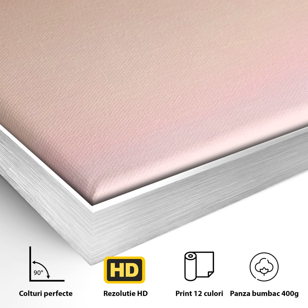 Tablou Canvas Premium LuxCanva® A1565, Undeva In Larg ,  Dormitor, Decorativ, Barca Cu Vele, Mare, Rasarit, Living, Culori Vibrante