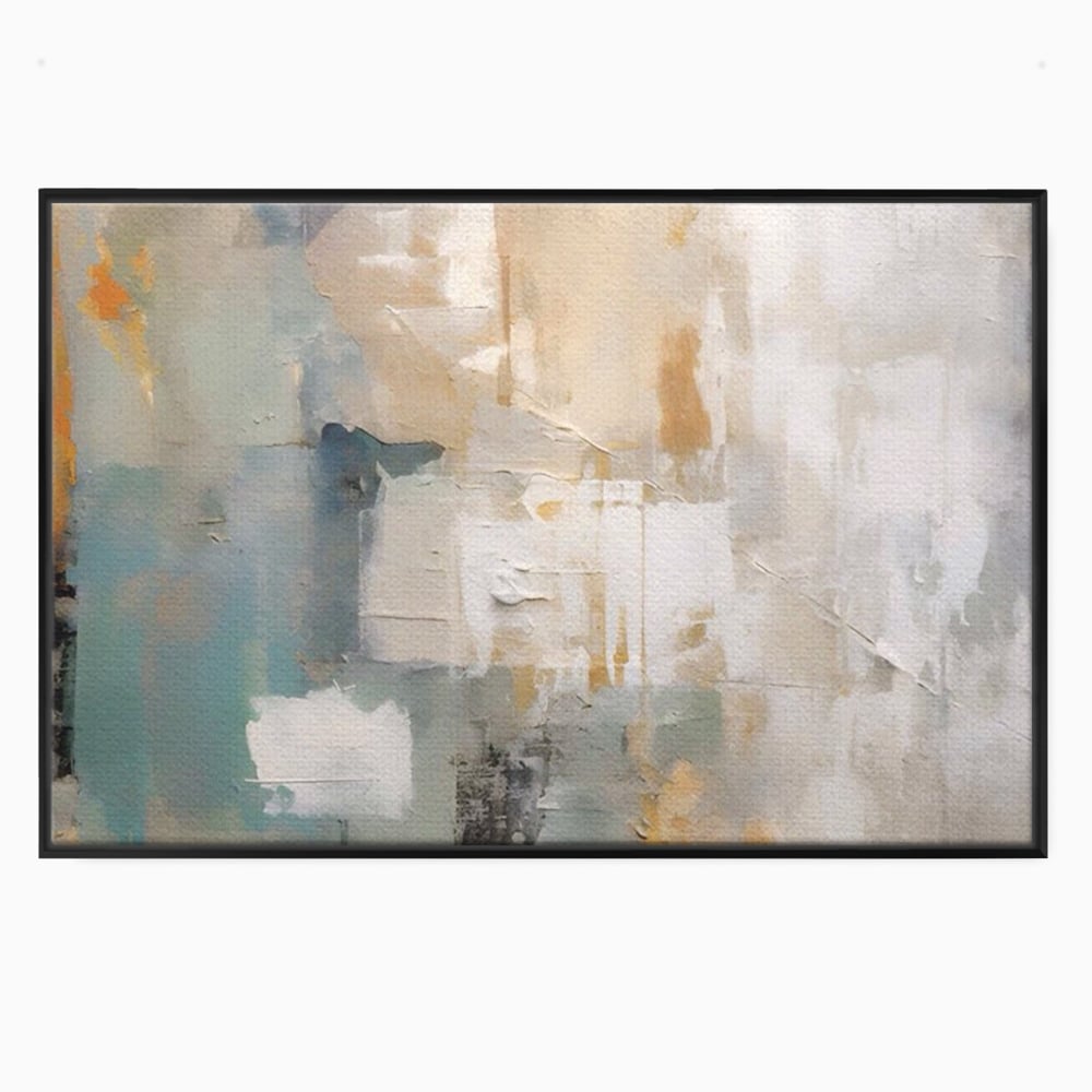 Tablou Canvas Premium LuxCanva® A1588, Color White , Room, Orizontal, Decorativ, Abstract, Living, Culori Vibrante