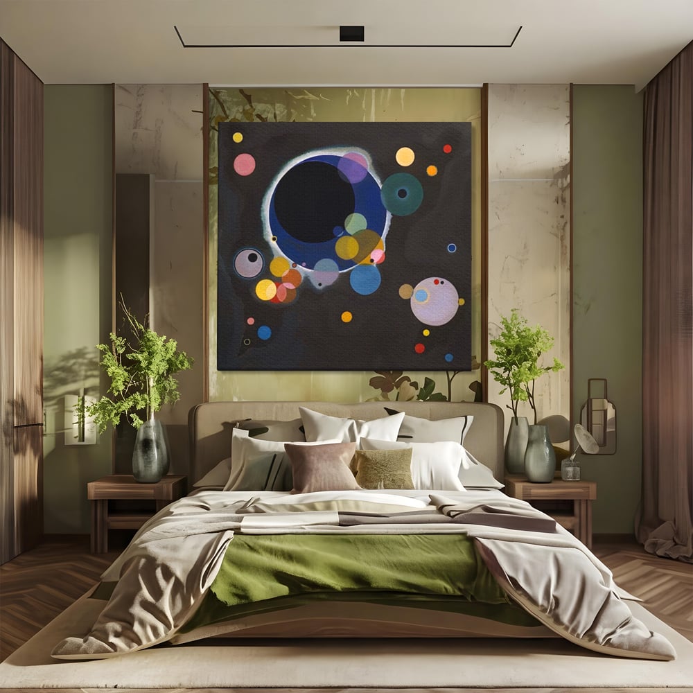 Tablou Canvas Premium LuxCanva® A1591, Inima Cosmosului , Camera Copil, Univers, Abstract, Decorativ, Living, Culori Vibrante