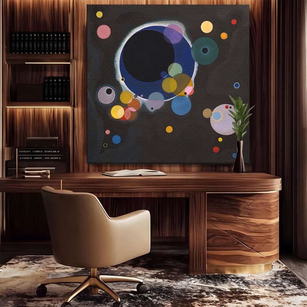 Tablou Canvas Premium LuxCanva® A1591, Inima Cosmosului , Camera Copil, Univers, Abstract, Decorativ, Living, Culori Vibrante