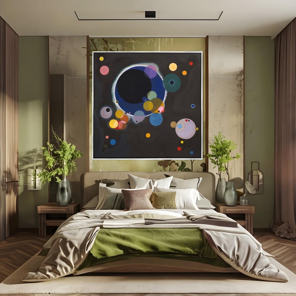 Tablou Canvas Premium LuxCanva® A1591, Inima Cosmosului , Camera Copil, Univers, Abstract, Decorativ, Living, Culori Vibrante