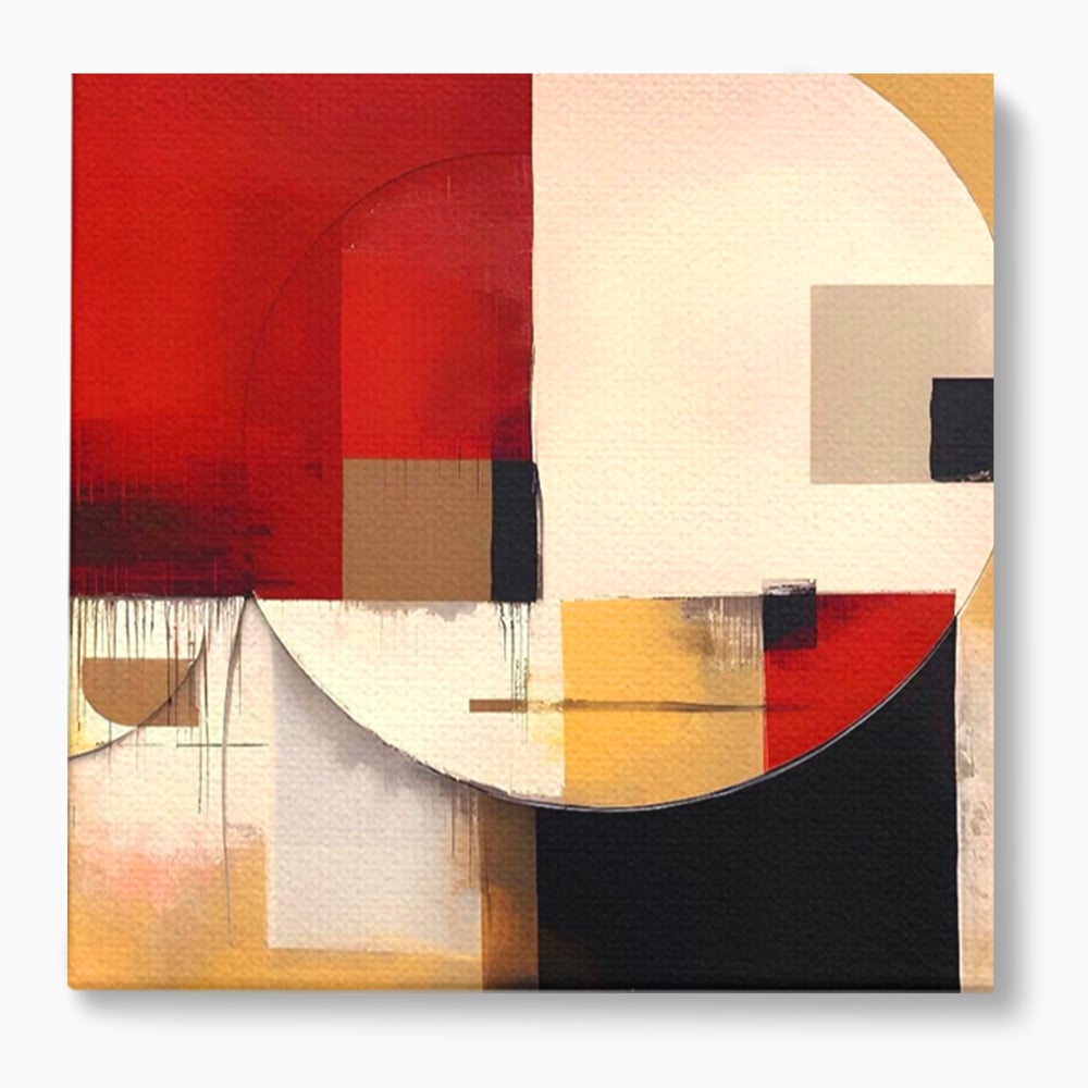 Tablou Canvas Premium LuxCanva® A1601, Stare Abstracta , Room, Decorativ, Sentimente, Interpretare, Contraste, Living, Culori Vibrante