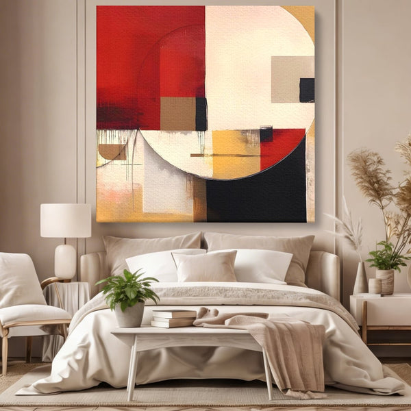 Tablou Canvas Premium LuxCanva® A1601, Stare Abstracta , Room, Decorativ, Sentimente, Interpretare, Contraste, Living, Culori Vibrante