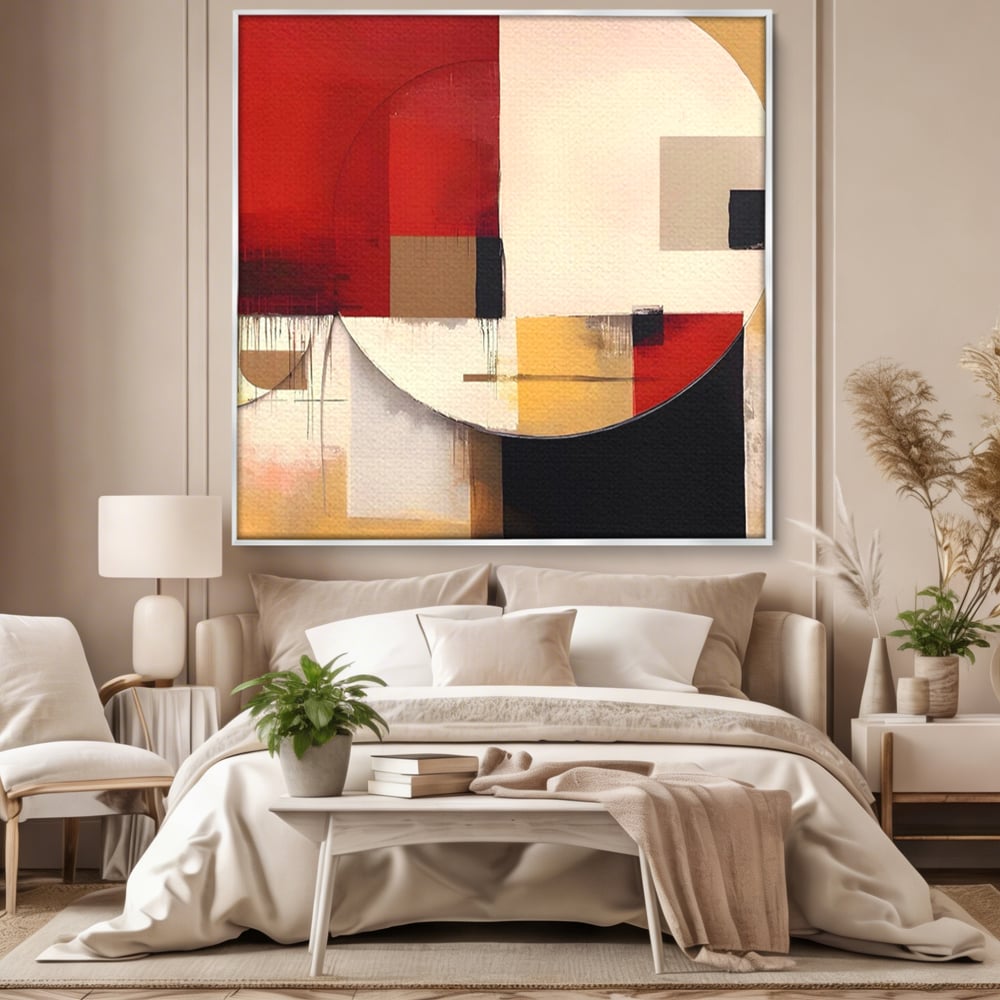 Tablou Canvas Premium LuxCanva® A1601, Stare Abstracta , Room, Decorativ, Sentimente, Interpretare, Contraste, Living, Culori Vibrante