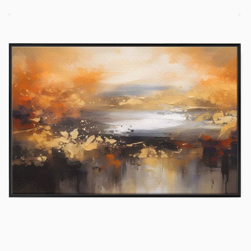 Tablou Canvas Premium LuxCanva® A1607, Infinit ,  Peisaj Abstract, Decorativ, Cosmos, Dormitor, Culori Vibrante