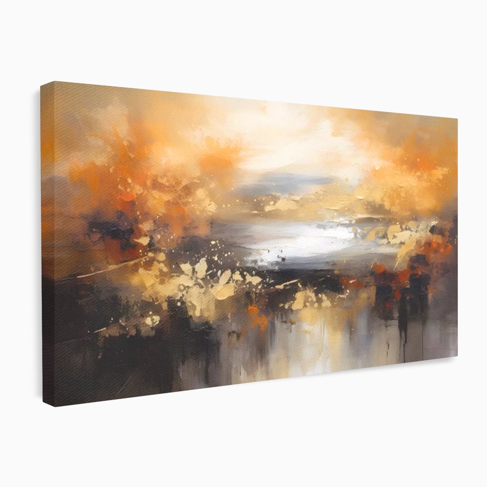 Tablou Canvas Premium LuxCanva® A1607, Infinit ,  Peisaj Abstract, Decorativ, Cosmos, Dormitor, Culori Vibrante
