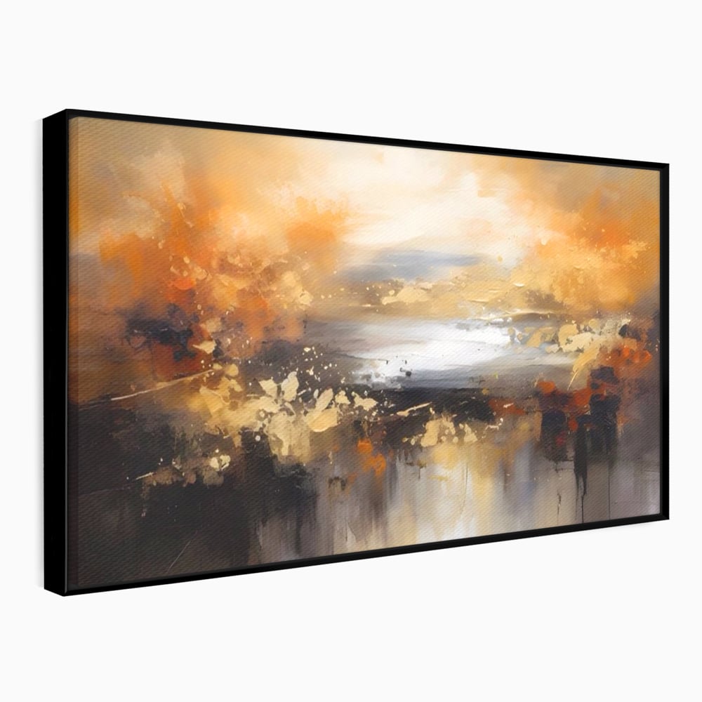 Tablou Canvas Premium LuxCanva® A1607, Infinit ,  Peisaj Abstract, Decorativ, Cosmos, Dormitor, Culori Vibrante