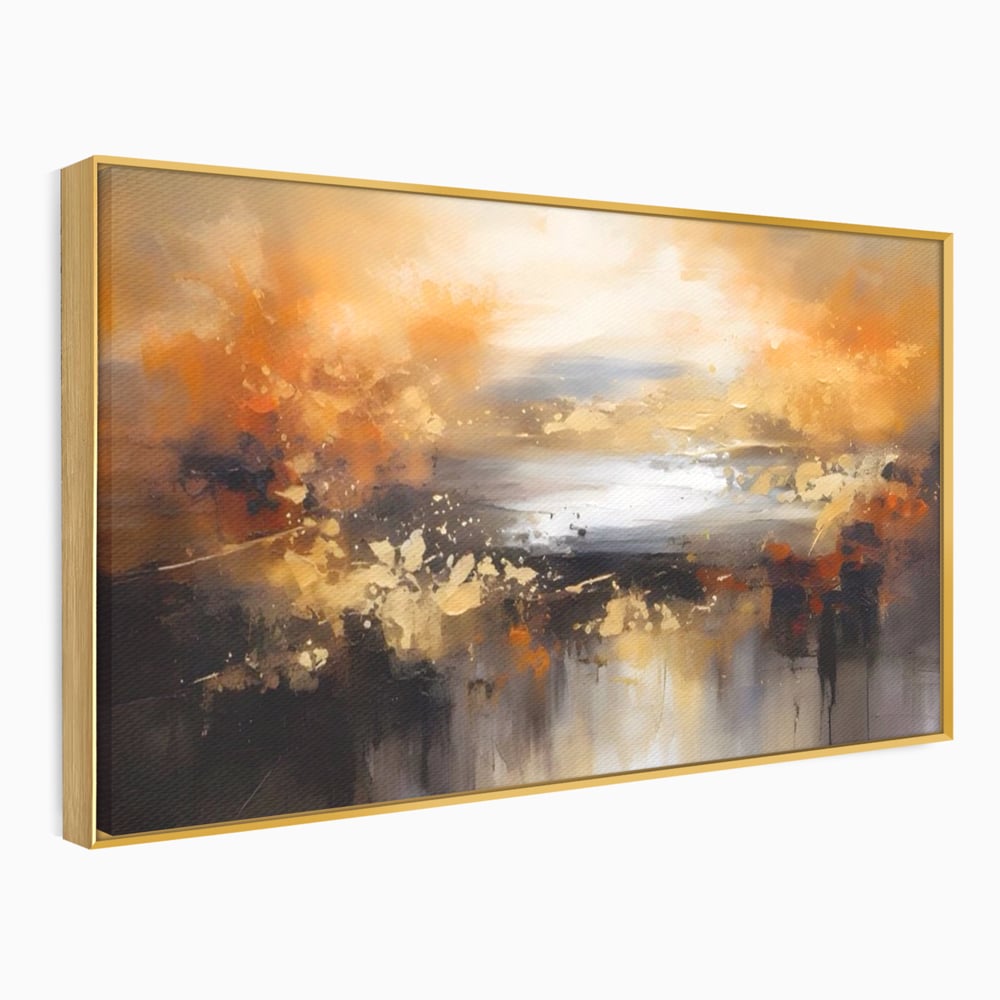 Tablou Canvas Premium LuxCanva® A1607, Infinit ,  Peisaj Abstract, Decorativ, Cosmos, Dormitor, Culori Vibrante