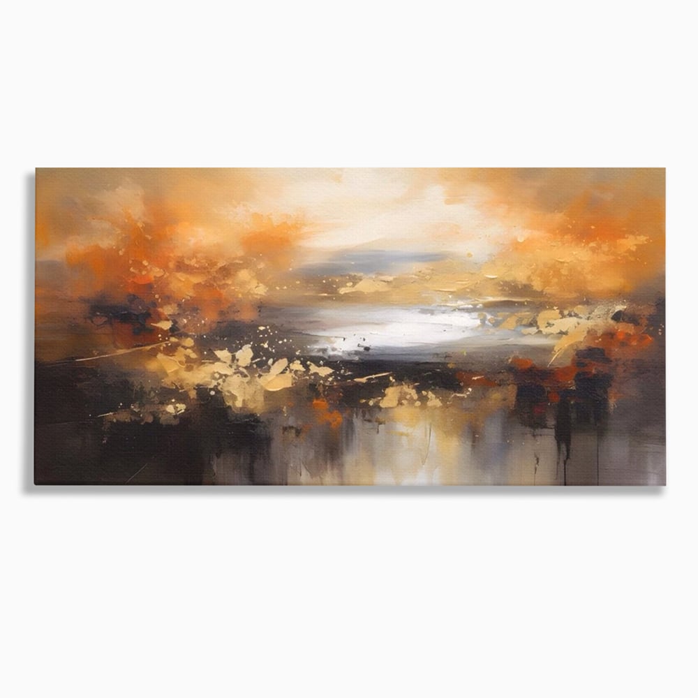 Tablou Canvas Premium LuxCanva® A1607, Infinit ,  Peisaj Abstract, Decorativ, Cosmos, Dormitor, Culori Vibrante