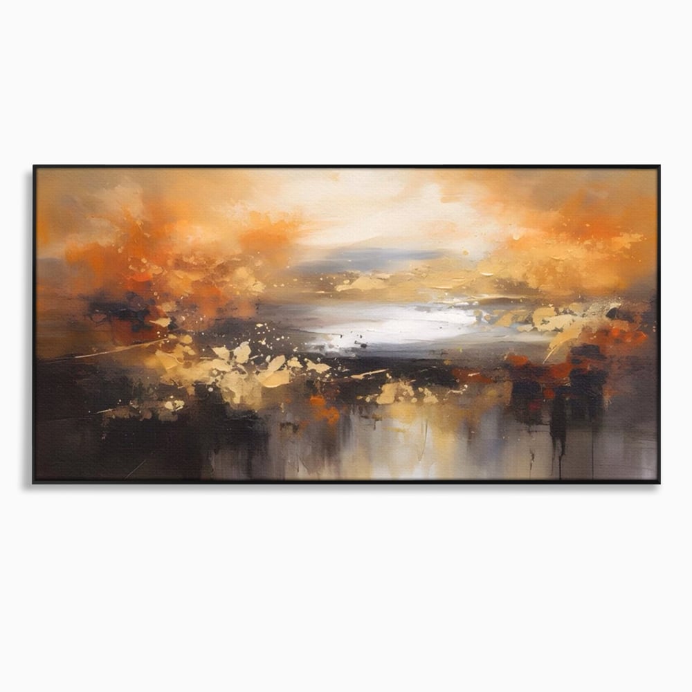 Tablou Canvas Premium LuxCanva® A1607, Infinit ,  Peisaj Abstract, Decorativ, Cosmos, Dormitor, Culori Vibrante