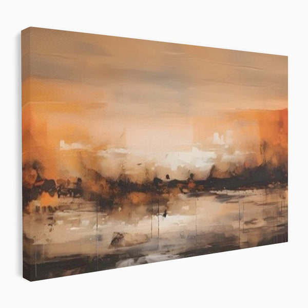 Tablou Canvas Premium LuxCanva® A1610, Lumina Si Intuneric , Room, Decorativ, Peisaj Abstract, Dormitor, Culori Vibrante