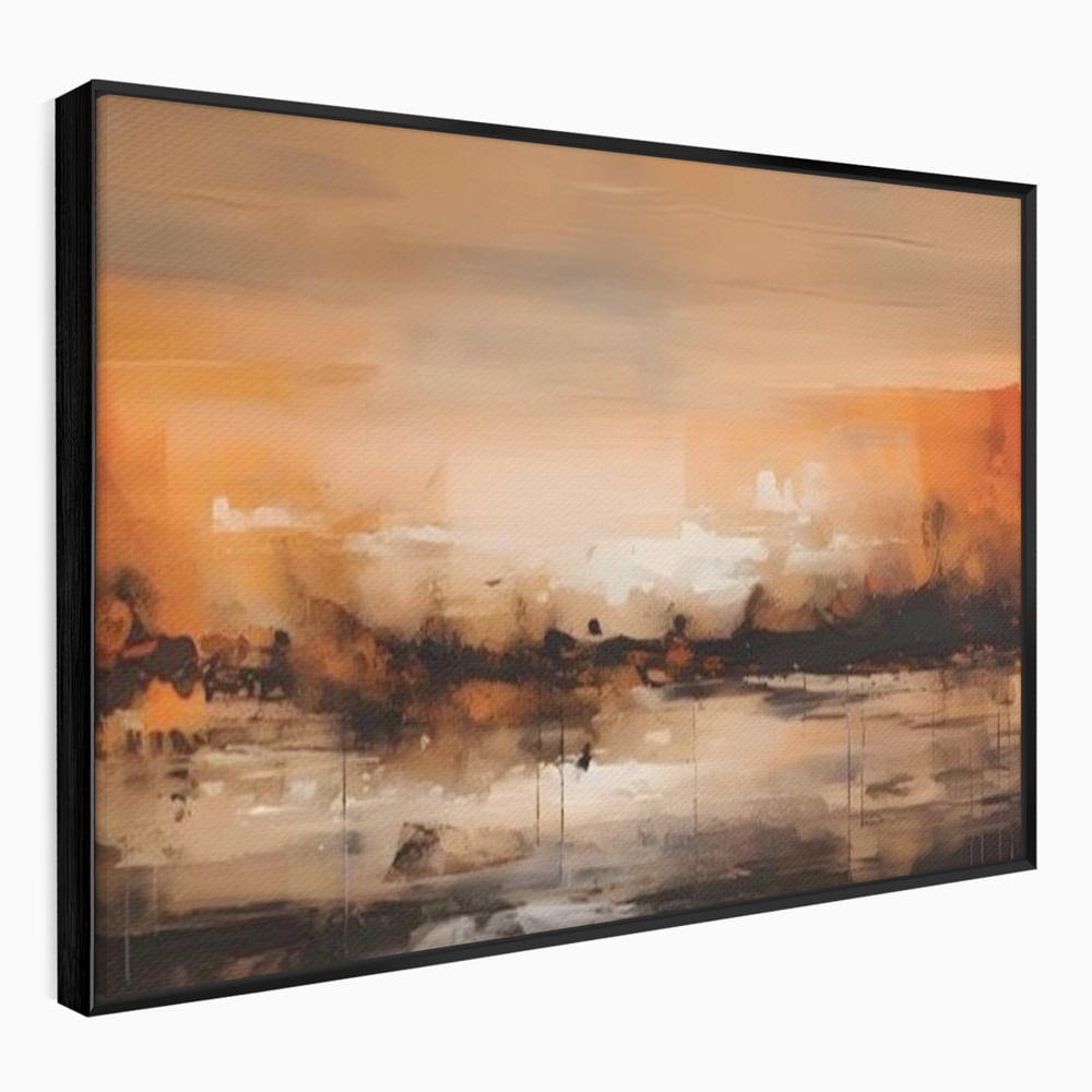 Tablou Canvas Premium LuxCanva® A1610, Lumina Si Intuneric , Room, Decorativ, Peisaj Abstract, Dormitor, Culori Vibrante