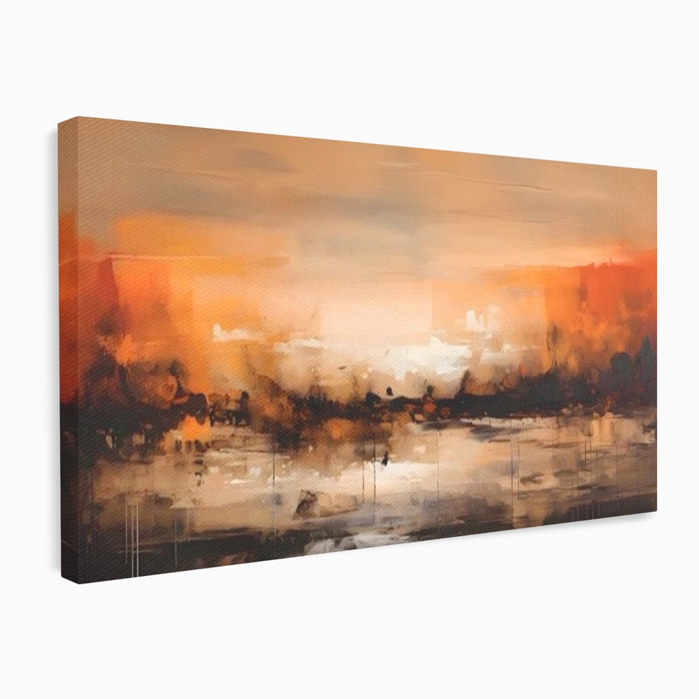 Tablou Canvas Premium LuxCanva® A1610, Lumina Si Intuneric , Room, Decorativ, Peisaj Abstract, Dormitor, Culori Vibrante
