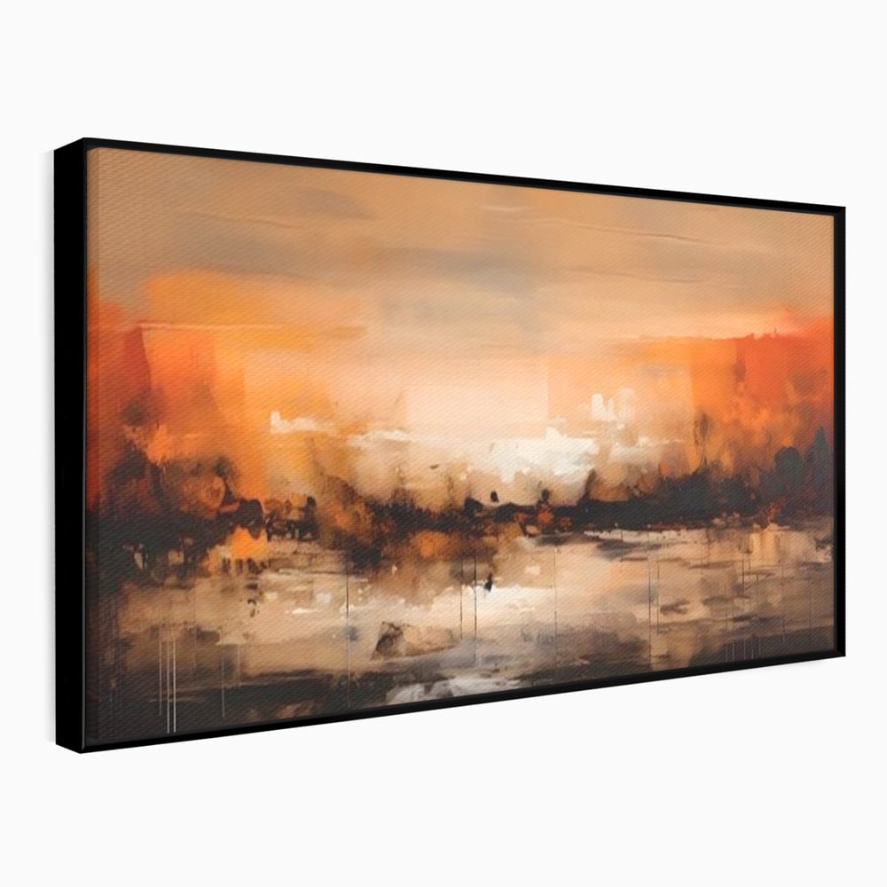 Tablou Canvas Premium LuxCanva® A1610, Lumina Si Intuneric , Room, Decorativ, Peisaj Abstract, Dormitor, Culori Vibrante