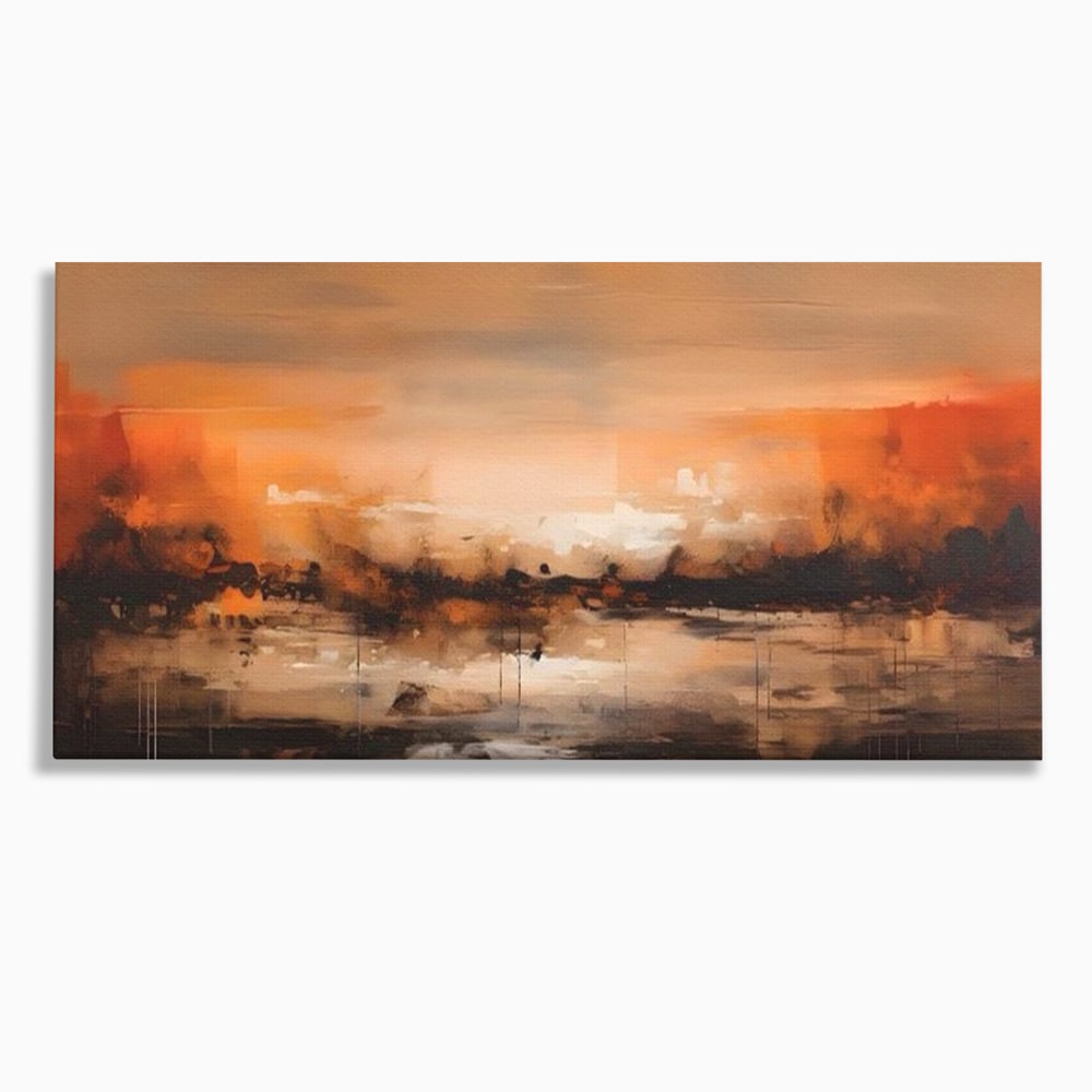 Tablou Canvas Premium LuxCanva® A1610, Lumina Si Intuneric , Room, Decorativ, Peisaj Abstract, Dormitor, Culori Vibrante