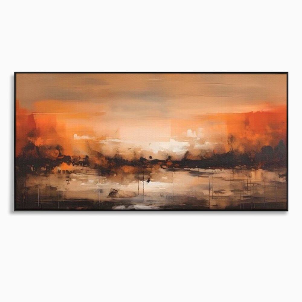 Tablou Canvas Premium LuxCanva® A1610, Lumina Si Intuneric , Room, Decorativ, Peisaj Abstract, Dormitor, Culori Vibrante