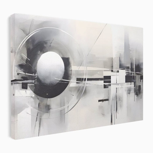 Tablou Canvas Premium LuxCanva® A1612, Non-Culori , Room, Abstract, Sfera, Univers, Decorativ, Dormitor, Culori Vibrante