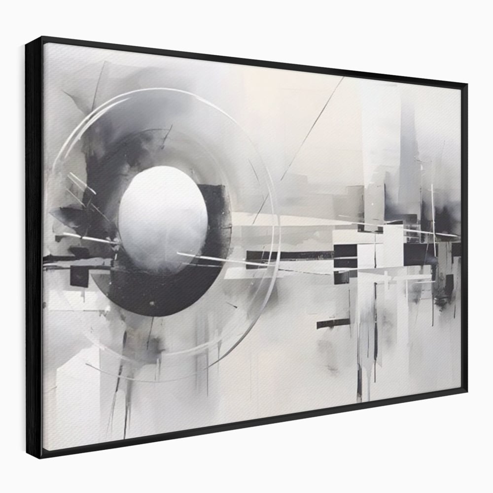 Tablou Canvas Premium LuxCanva® A1612, Non-Culori , Room, Abstract, Sfera, Univers, Decorativ, Dormitor, Culori Vibrante