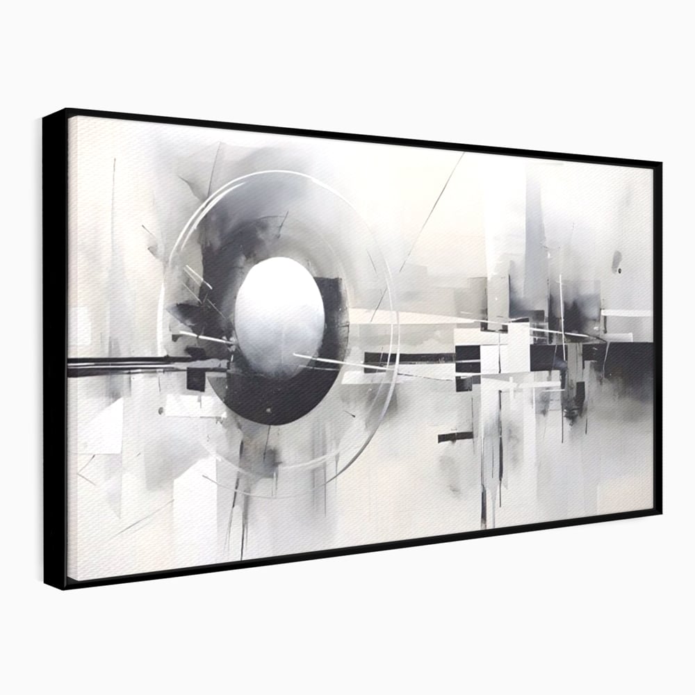 Tablou Canvas Premium LuxCanva® A1612, Non-Culori , Room, Abstract, Sfera, Univers, Decorativ, Dormitor, Culori Vibrante