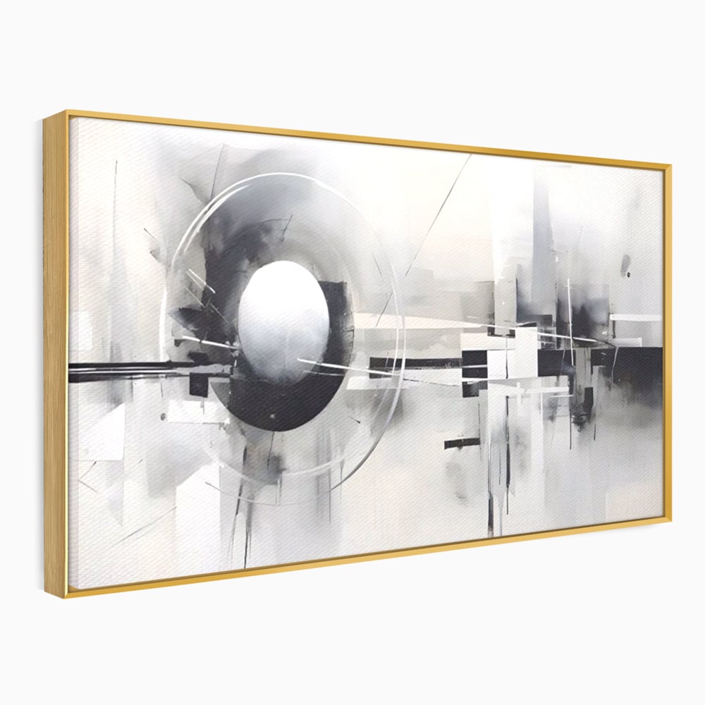 Tablou Canvas Premium LuxCanva® A1612, Non-Culori , Room, Abstract, Sfera, Univers, Decorativ, Dormitor, Culori Vibrante