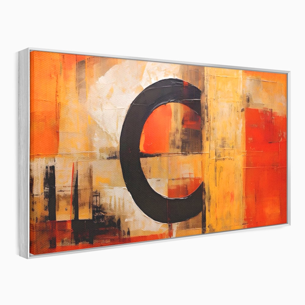 Leinwandbilder Premium LuxCanva® A1621, Abstrakte Realität, Wohnen, Chromatisch, Rot, Kreis, Dekorativ, Schlafzimmer, Lebendige Farben