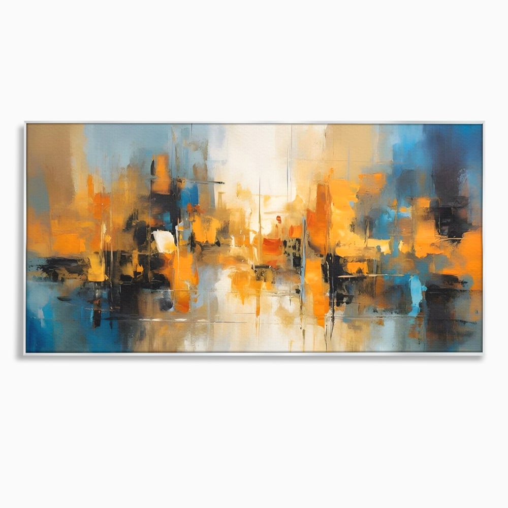 Tablou Canvas Premium LuxCanva® A1624, Reflexie Colorata , Room, Decorativ, Cromatic, Contrast, Abstract, Dormitor, Culori Vibrante