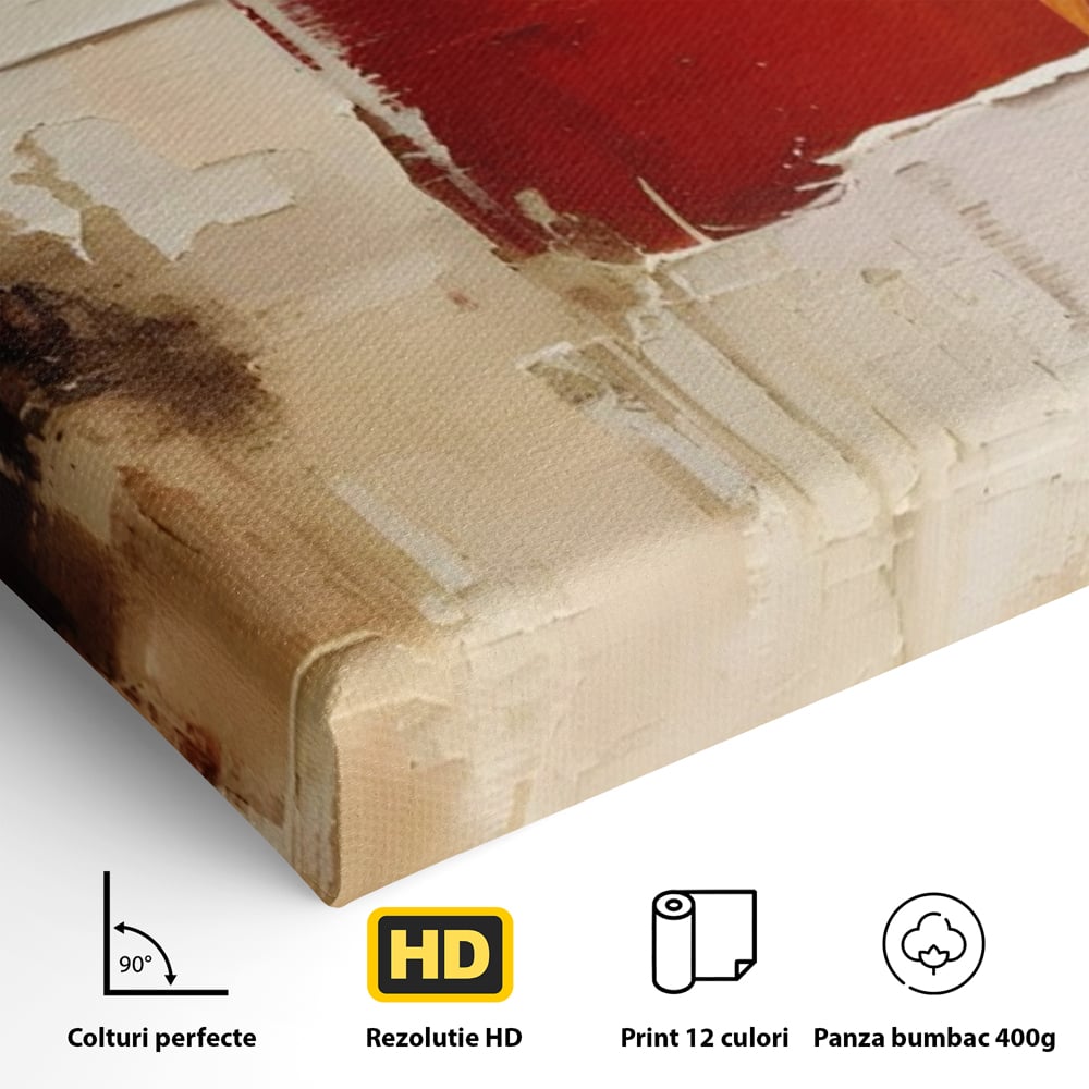 Leinwandbilder Premium LuxCanva® A1625, Abstrakte Bilder, Zimmer, Dekorativ, Chromatisch, Kontrast, Abstrakt, Schlafzimmer, Lebendige Farben