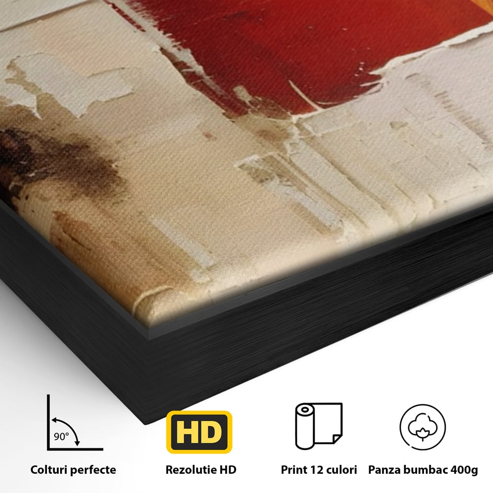 Leinwandbilder Premium LuxCanva® A1625, Abstrakte Bilder, Zimmer, Dekorativ, Chromatisch, Kontrast, Abstrakt, Schlafzimmer, Lebendige Farben