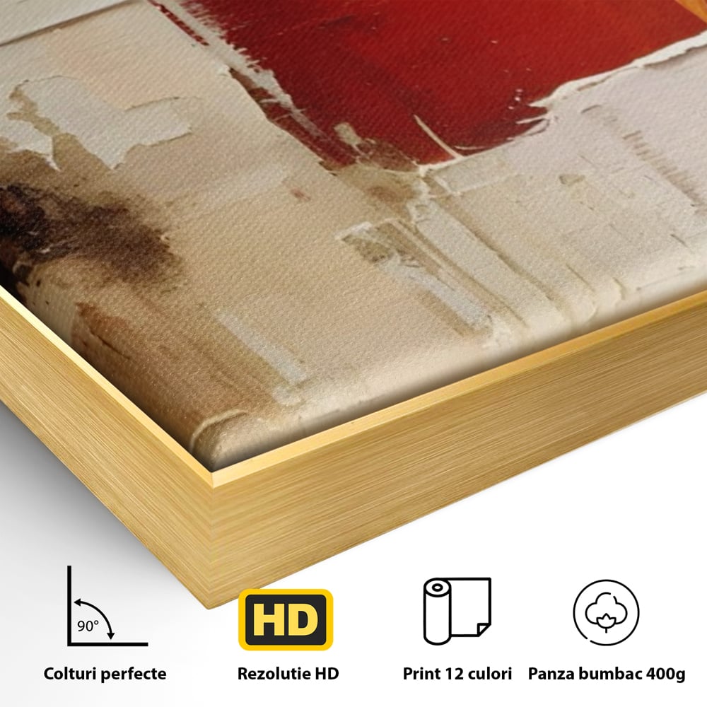 Leinwandbilder Premium LuxCanva® A1625, Abstrakte Bilder, Zimmer, Dekorativ, Chromatisch, Kontrast, Abstrakt, Schlafzimmer, Lebendige Farben