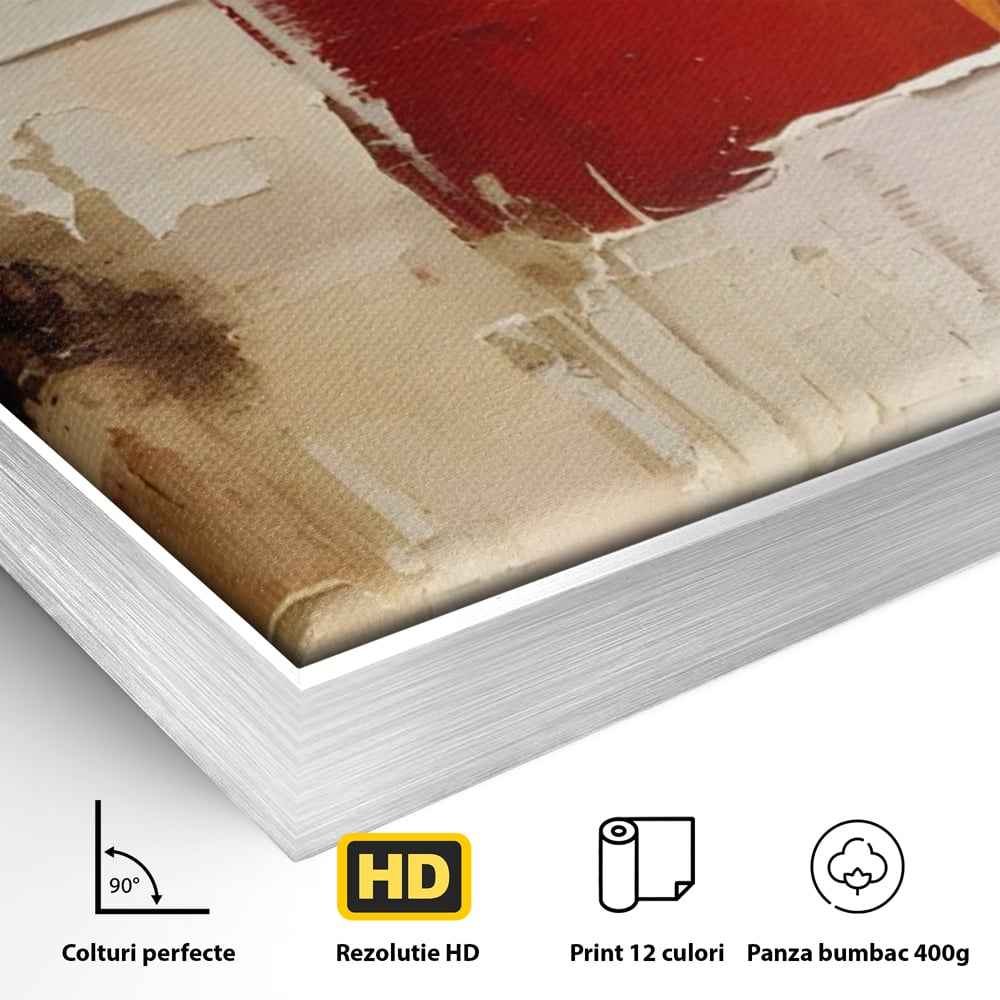 Leinwandbilder Premium LuxCanva® A1625, Abstrakte Bilder, Zimmer, Dekorativ, Chromatisch, Kontrast, Abstrakt, Schlafzimmer, Lebendige Farben