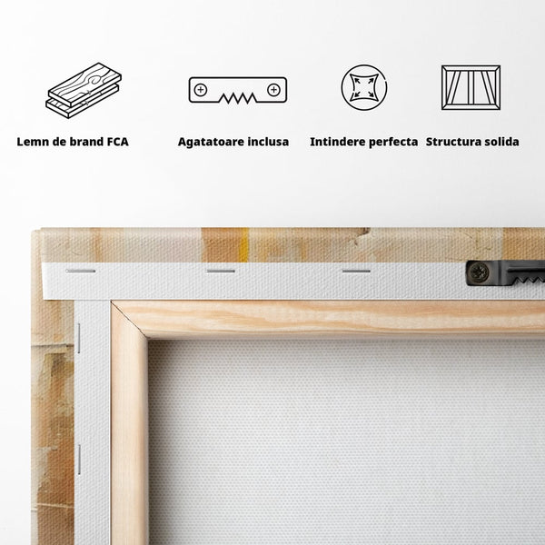 Leinwandbilder Premium LuxCanva® A1625, Abstrakte Bilder, Zimmer, Dekorativ, Chromatisch, Kontrast, Abstrakt, Schlafzimmer, Lebendige Farben