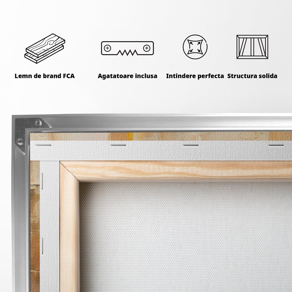 Leinwandbilder Premium LuxCanva® A1625, Abstrakte Bilder, Zimmer, Dekorativ, Chromatisch, Kontrast, Abstrakt, Schlafzimmer, Lebendige Farben