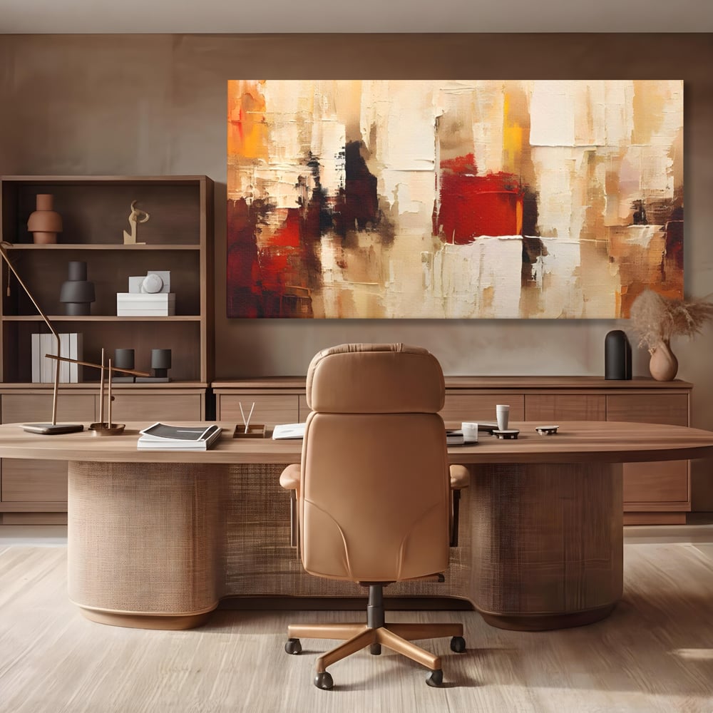 Leinwandbilder Premium LuxCanva® A1625, Abstrakte Bilder, Zimmer, Dekorativ, Chromatisch, Kontrast, Abstrakt, Schlafzimmer, Lebendige Farben