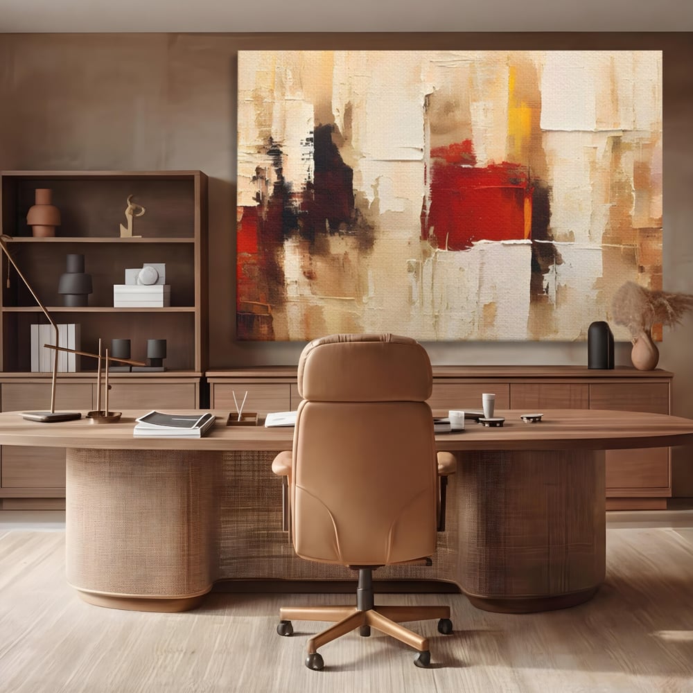 Leinwandbilder Premium LuxCanva® A1625, Abstrakte Bilder, Zimmer, Dekorativ, Chromatisch, Kontrast, Abstrakt, Schlafzimmer, Lebendige Farben
