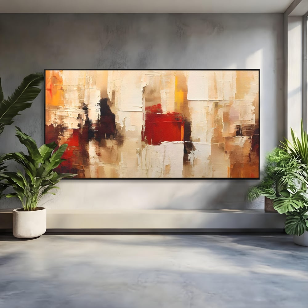 Leinwandbilder Premium LuxCanva® A1625, Abstrakte Bilder, Zimmer, Dekorativ, Chromatisch, Kontrast, Abstrakt, Schlafzimmer, Lebendige Farben